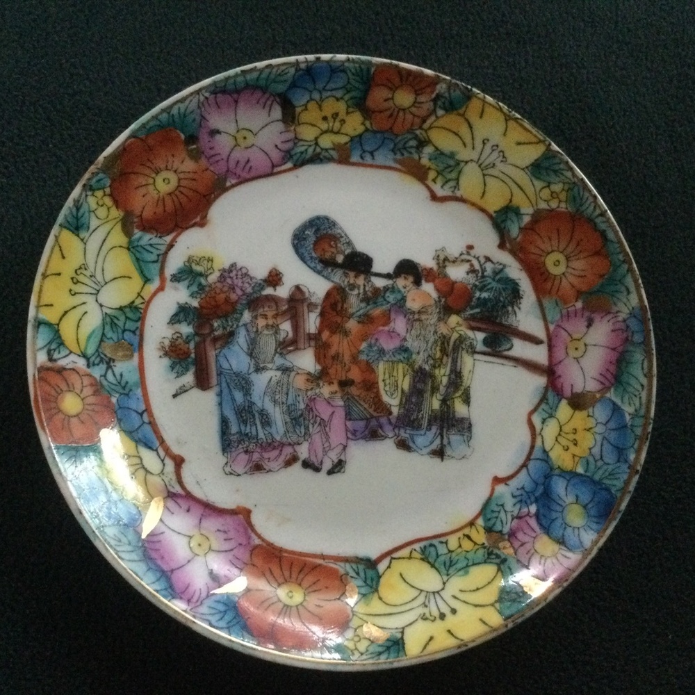 Vintage Gisha Plate